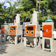 旋風(fēng)滾筒式自動噴砂機(jī)