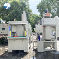 防爆全自動回轉(zhuǎn)轉(zhuǎn)盤式噴砂機(jī)