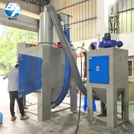 臺(tái)車轉(zhuǎn)盤式自動(dòng)噴砂機(jī)