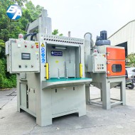 防爆全自動(dòng)回轉(zhuǎn)轉(zhuǎn)盤(pán)式噴砂機(jī)（配濾網(wǎng)式濕式防爆集塵機(jī)）