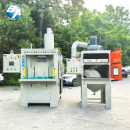 防爆全自動(dòng)回轉(zhuǎn)轉(zhuǎn)盤(pán)式噴砂機(jī)