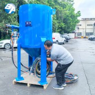 雙槍移動干式噴砂機(jī)