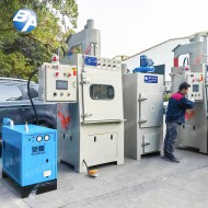 防爆旋風(fēng)滾筒式自動噴砂機