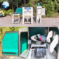 臺車轉(zhuǎn)盤機噴砂機