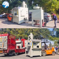 防爆全自動回轉(zhuǎn)轉(zhuǎn)盤式噴砂機