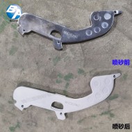 五金壓鑄件噴砂